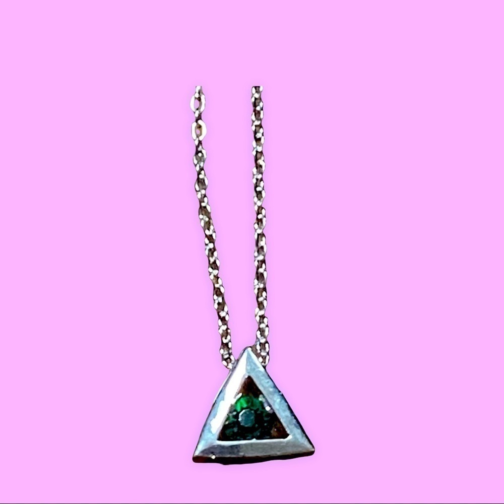 Man made Emerald Necklace
